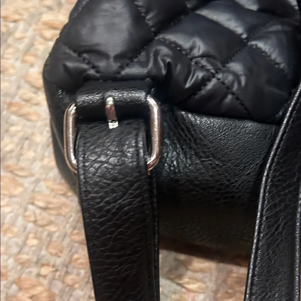 Kenneth Cole Reaction Quilted Black Backpack